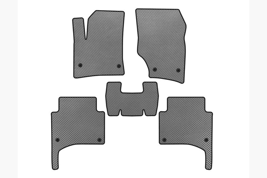 Porsche Cayenne 2003–2010 EVA-auton matot (harmaa) Image