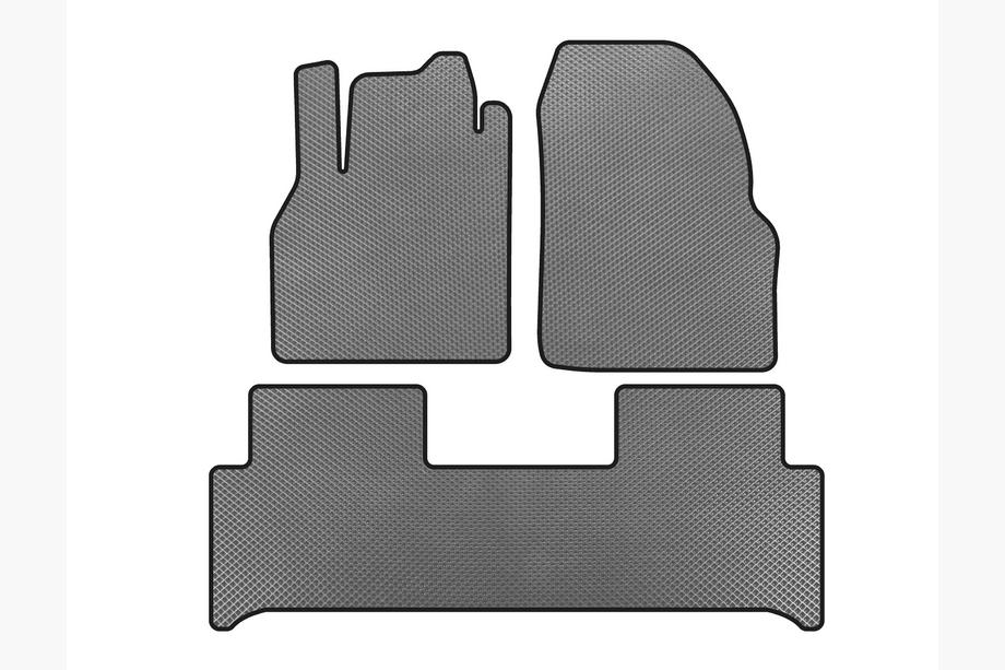Renault Scenic/Grand 2003–2009 EVA-auton matot (harmaa) Image