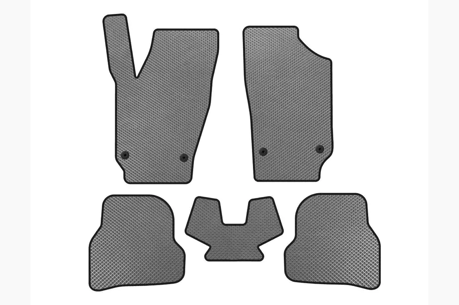 Seat Ibiza 2010–2017 EVA-mattosarja (2010-2012, HB, 5-ovinen, Harmaa) Image