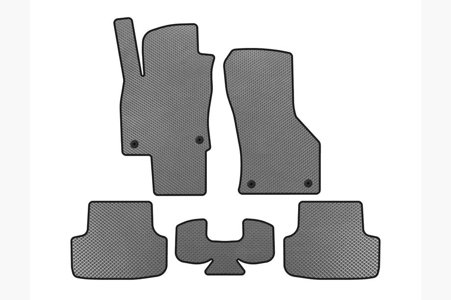 Seat Leon 2013–2020 EVA-auton matot (harmaa) Image