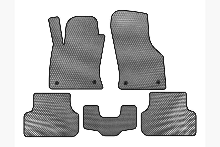 Seat Leon 2013–2020 EVA-matot (2013-2016, SW, Harmaa) Image