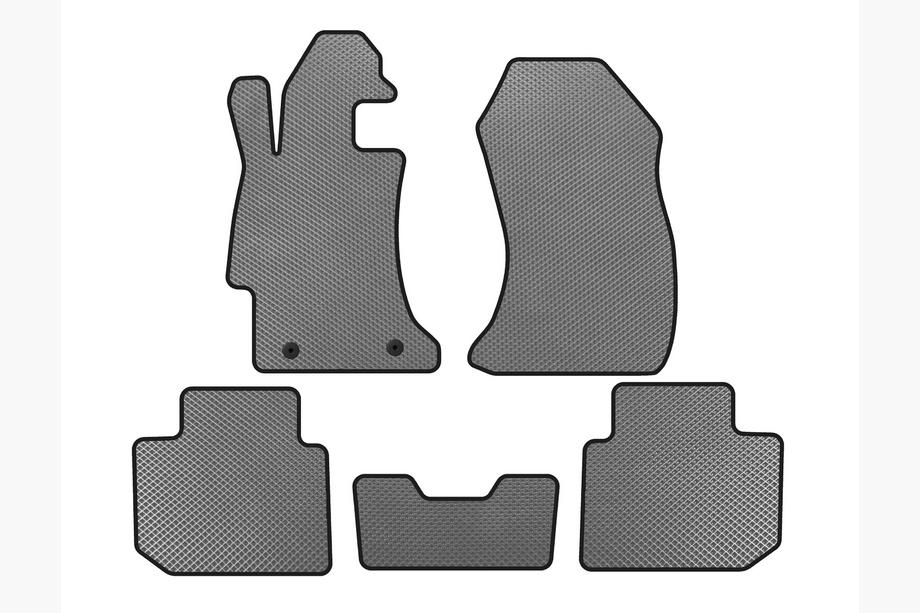 Subaru Impreza 2011–2016 EVA-lattiamatot (SD, GJ, Harmaa) Image