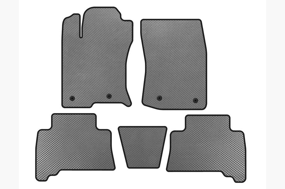 Toyota 4Runner 2009–2024 EVA-lattiamatot (2009-2014, Harmaa) Image