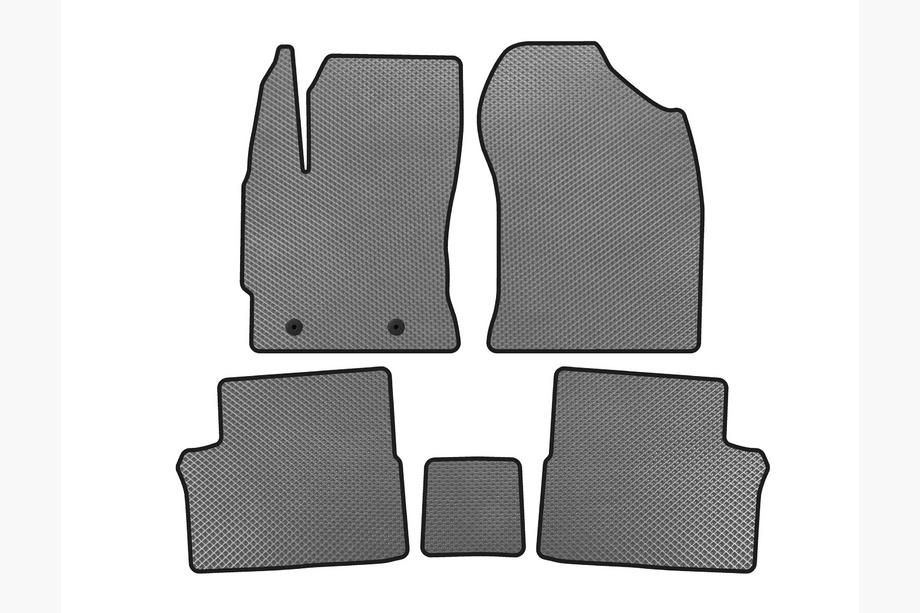 Toyota Auris 2012–2018 EVA-auton matot (harmaa) Image