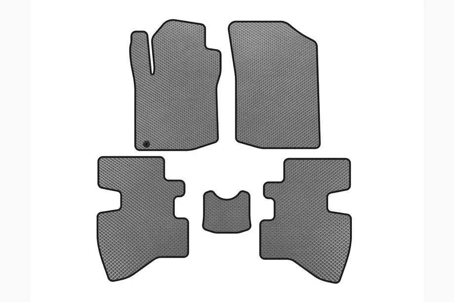 Toyota Aygo 2007–2014 EVA-lattiamatot (2007-2009, HB, 3-ovinen, Harmaa) Image
