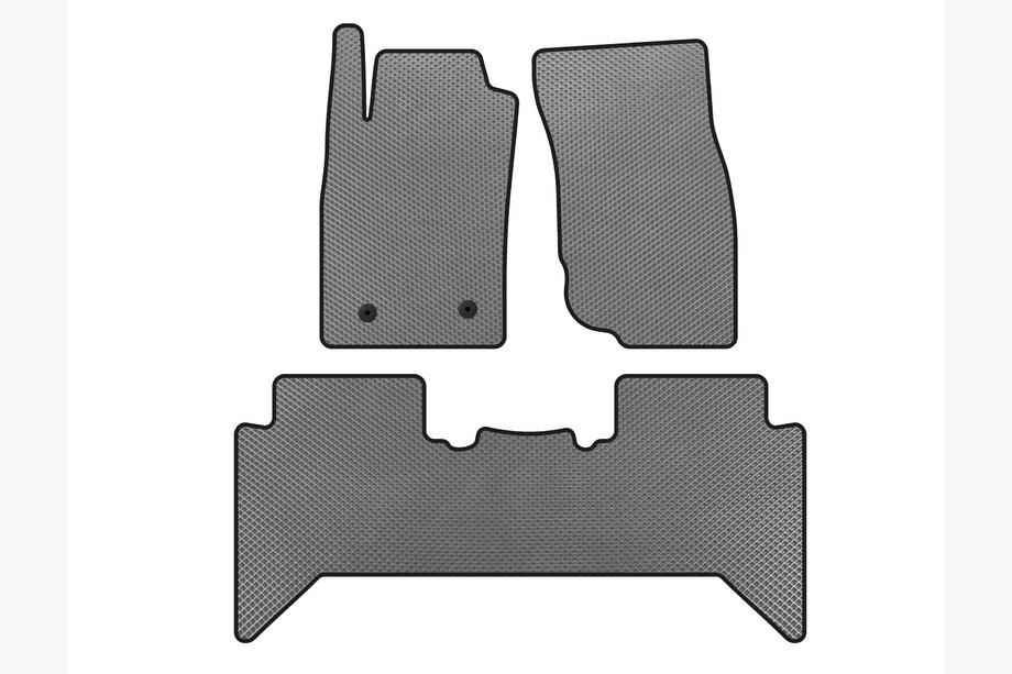 Toyota Hilux 2006–2015 EVA V2 -lattiamatot (harmaa) Image