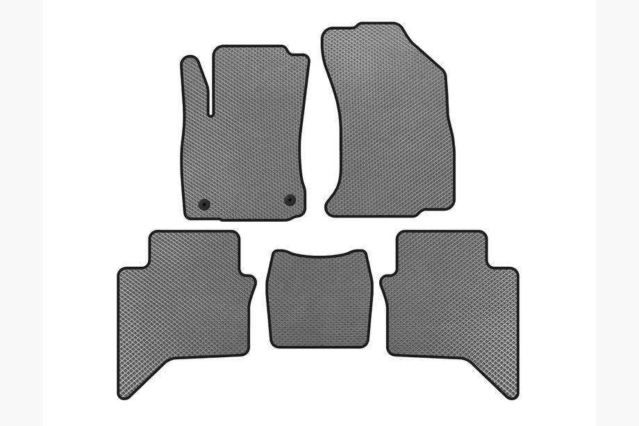 Toyota Hilux 2015– EVA-auton matot (harmaa) Image