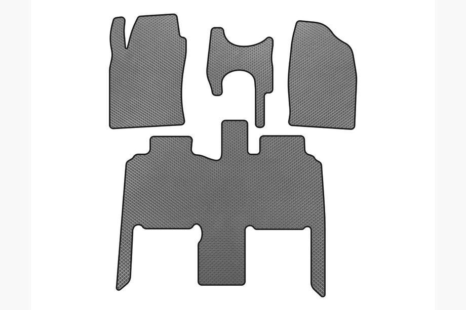 Toyota Previa 2000–2006 EVA-auton matot (harmaa) Image