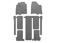 Toyota Sienna 2010–2020 EVA-mattosarja sisätiloihin (3 riviä, harmaa) kuva 1