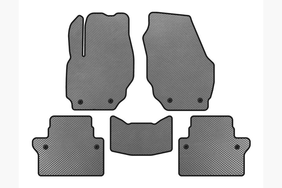 Volvo S80 2006–2016 EVA-auton matot (harmaa) Image