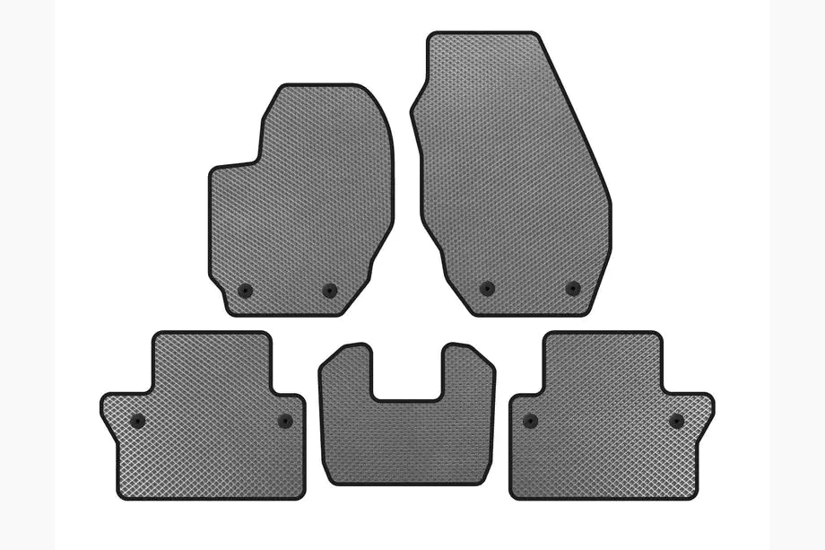 Volvo V70 2007–2013 EVA-auton matot (harmaa) Image