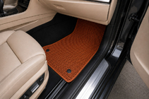 BMW 7-sarja F01/F02 2008–2015 EVA-lattiamatot (F01, oranssi) kuva 2