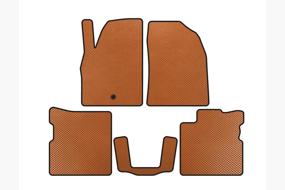Chevrolet HHR 2005–2011 EVA-lattiamatot (Oranssi) Image