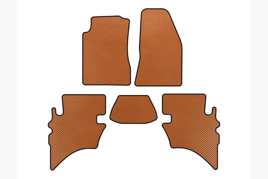 Ford Ranger 2002–2006 EVA-lattiamatot (Oranssi) Image