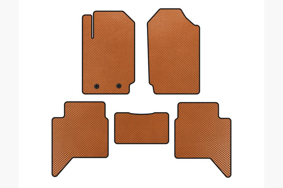 Ford Ranger 2011–2022 EVA-lattiamatot (Oranssi) Image
