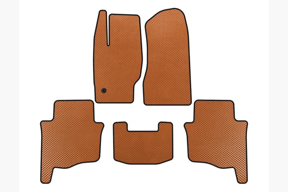 Jeep Grand Cherokee WK 2004–2010 EVA-lattiamatot (Oranssi) Image