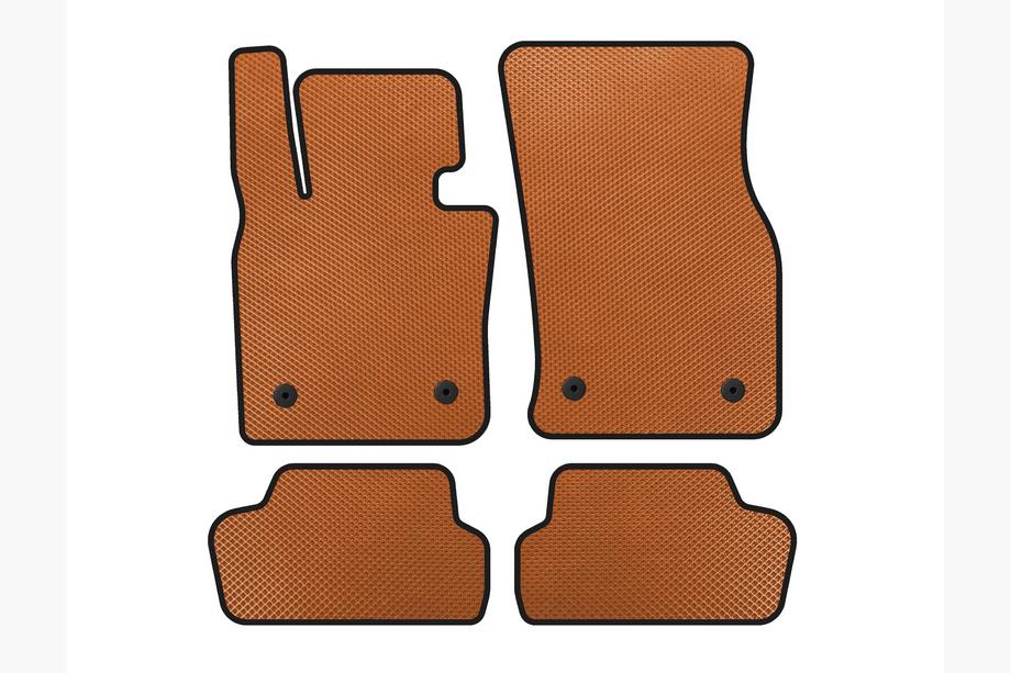 Mini Cooper F55/56/57 2014–2023 EVA-lattiamatot (F56:lle, oranssi) Image