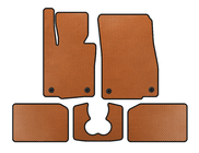 Mini Cooper F55/56/57 2014–2023 EVA-lattiamatot (S F55, 5-ovinen, oranssi) kuva 1
