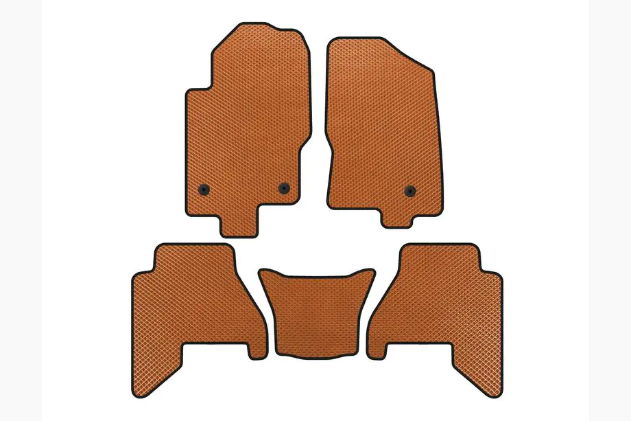 Nissan Pathfinder R51 2005–2014 EVA V2 lattiamatot (2 riviä, oranssi, 2010-2014) Image