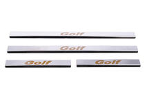 Volkswagen Golf 5 2003–2009 Carmos V1 kynnyslistat (4 kpl, ruostumatonta terästä) kuva 2