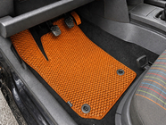 Volkswagen Polo 2001–2009 EVA-auton lattiamatot (HB, 3/5-ovinen, oranssi) kuva 1