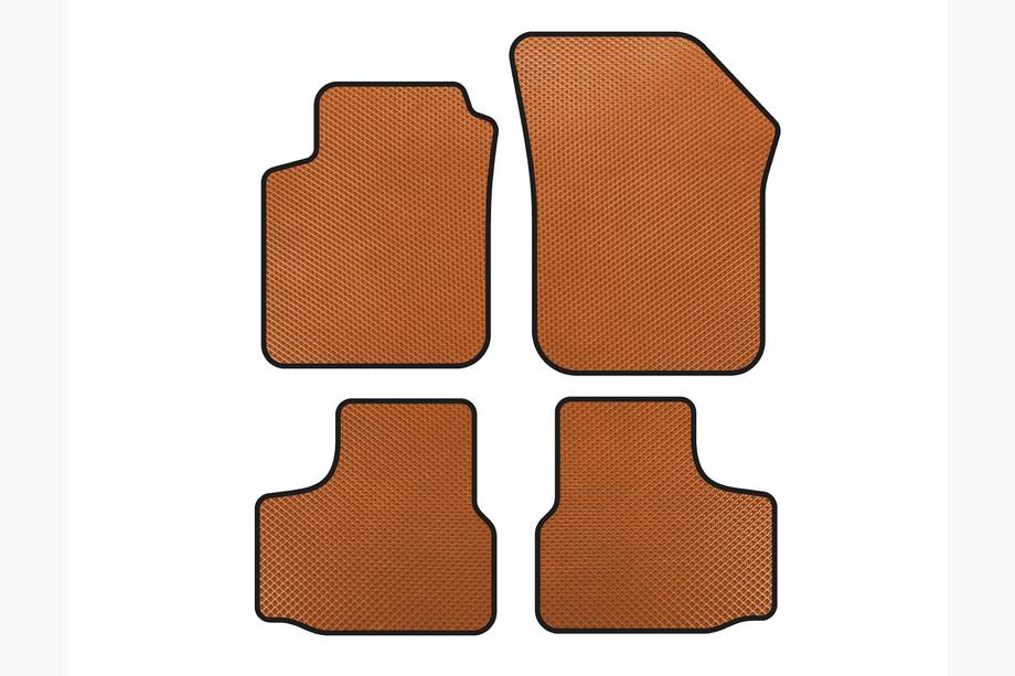 Volkswagen UP 2011–2023 EVA-lattiamatot (Oranssi) Image
