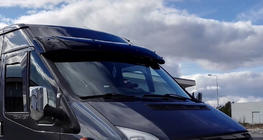 Ford Transit 2000–2014 Tuulilasin visiiri (kiiltomusta, 5 mm) kuva 13