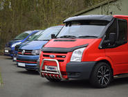 Ford Transit 2000–2014 Tuulilasin visiiri (kiiltomusta, 5 mm) kuva 18