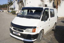 Ford Transit 1991–2000 Tuulilasin visiiri (kiiltomusta, 5 mm) kuva 8