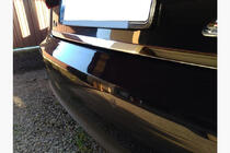 Audi A6 C7 2011–2017 Takalukun reunalista (ruostumaton teräs) kuva 4