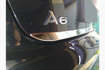 Audi A6 C7 2011–2017 Takalukun reunalista (ruostumaton teräs) kuva 6