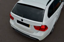 BMW 3-sarja E90/E91 2005–2011 Takapuskurin suojalista (2006-2008, SW, ruostumaton teräs) kuva 1