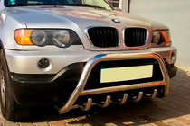 BMW X5 E53 1999–2006 Puskurirauta WT003 (ruostumaton teräs) kuva 2