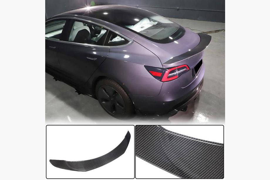 Tesla Model 3 2017– Spoileri V1 (2017-2023, hiilikuitu) Image