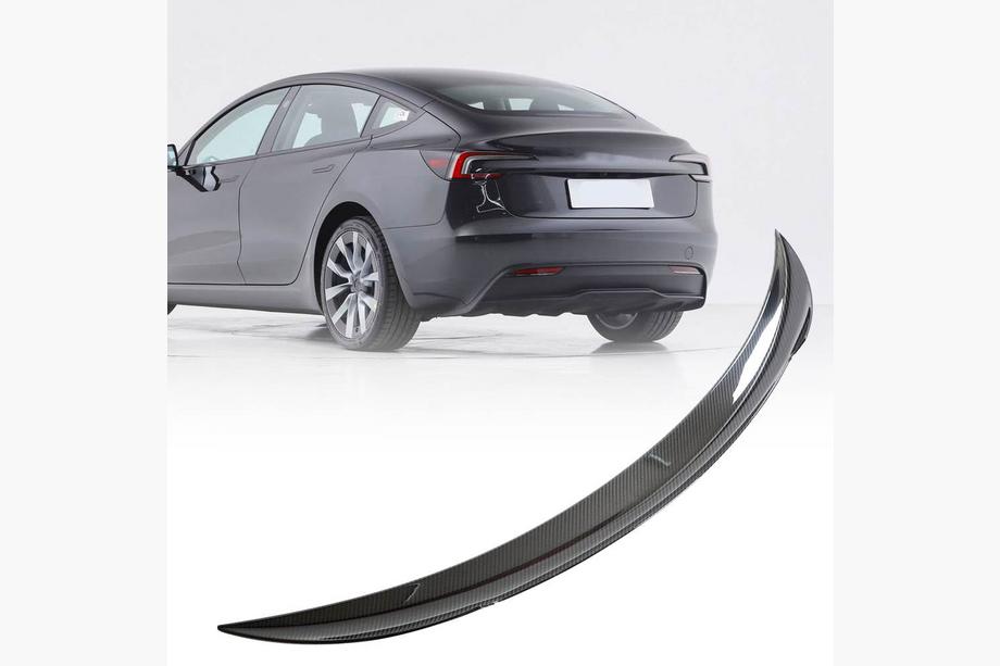 Tesla Model 3 2017– Spoileri V1 (2023+, Hiilikuitu) Image