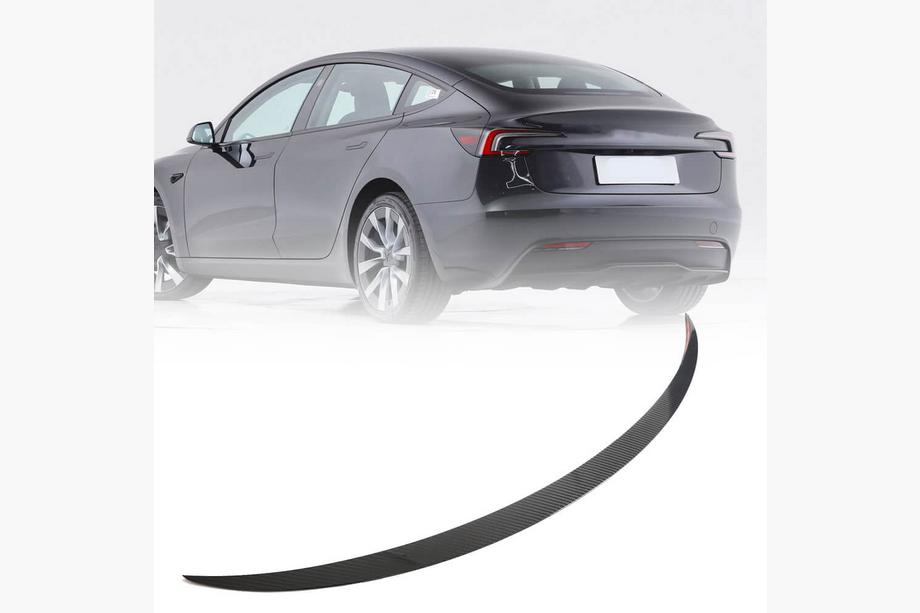 Tesla Model 3 2017– Spoileri V2 (2023+, hiilikuitu) Image