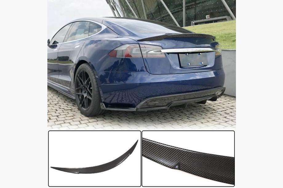 Tesla Model S 2012– Spoileri V1 (hiilikuitu) Image