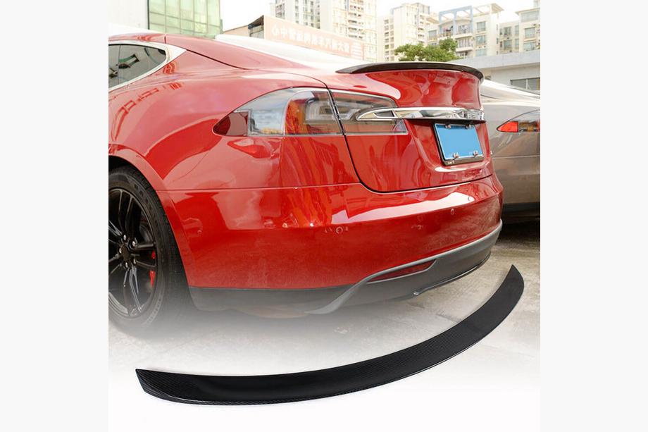 Tesla Model S 2012– Spoileri V4 (Hiilikuitu) Image