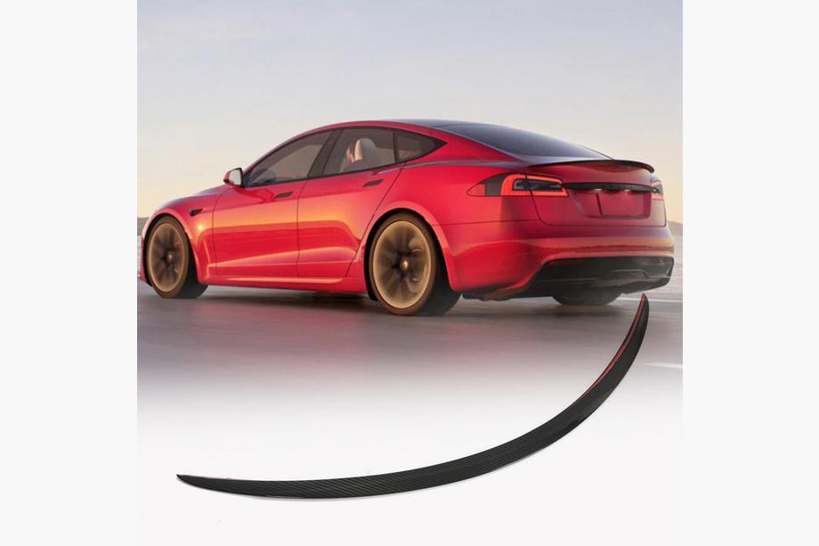 Tesla Model S 2012– Kuivahiilikuitu spoileri V9 (2012-2022) Image