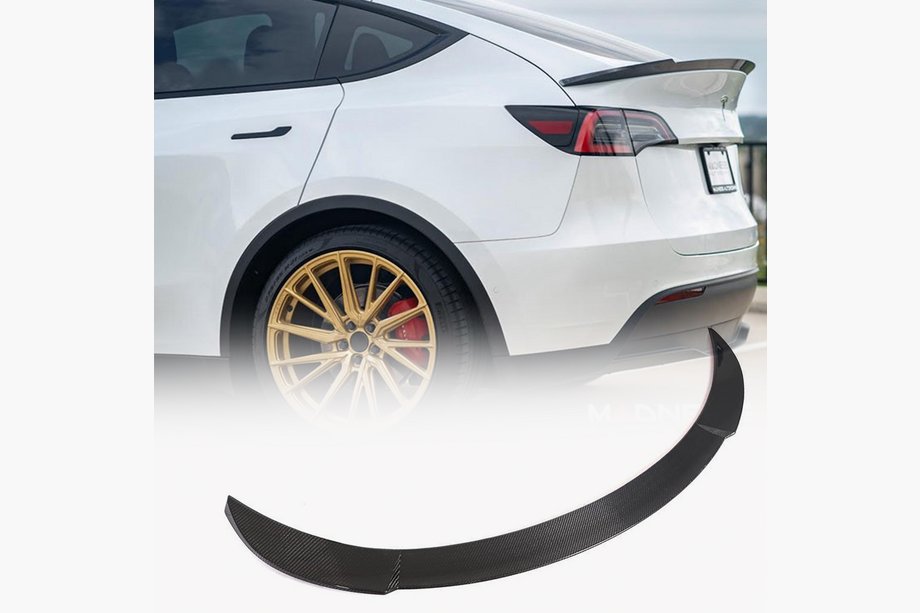 Tesla Model Y 2020– Hiilikuituspoileri V3 (2020-2023) Image