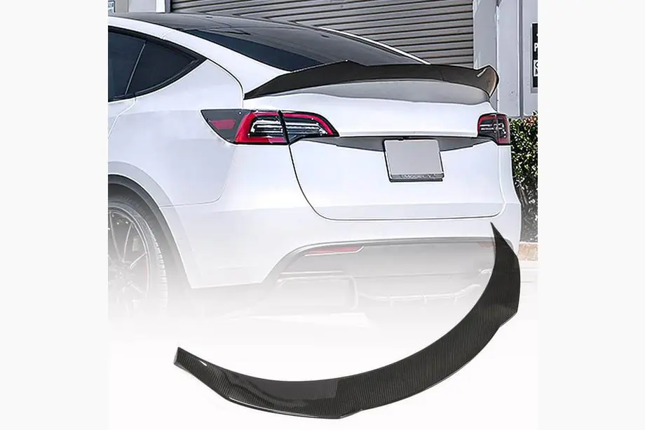 Tesla Model Y 2020– Spoileri V4 (2020-2025, Hiilikuitu) Image