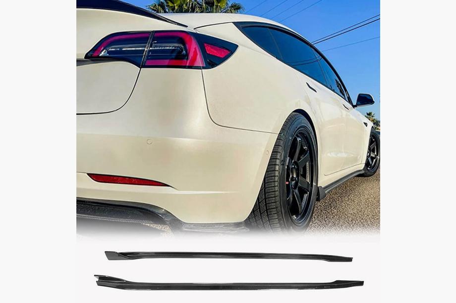 Tesla Model 3 2017– Kynnyssuojat Carbon V2 (2016-2022) Image