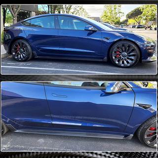 Helmalevikkeet V4 (2017-2023, hiilikuitu) Tesla Model 3 2017– kuva 4