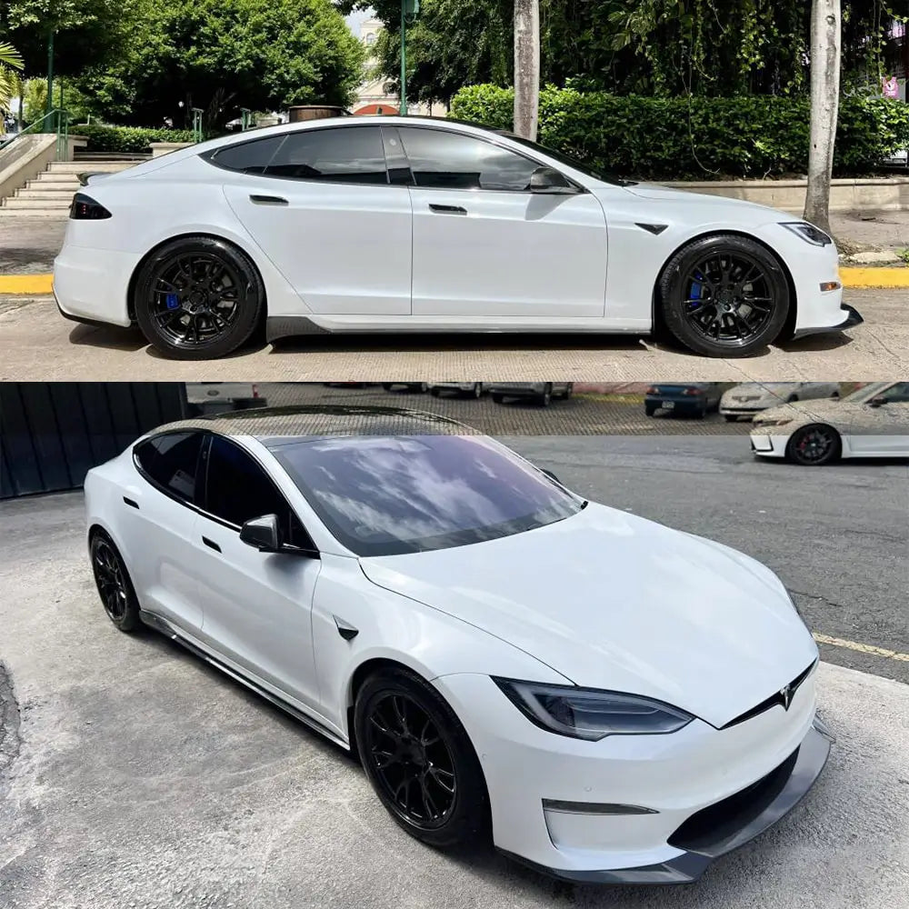 Kylkihelman lisäosat (2021+, Hiilikuitu) Tesla Model S 2012– kuva 2