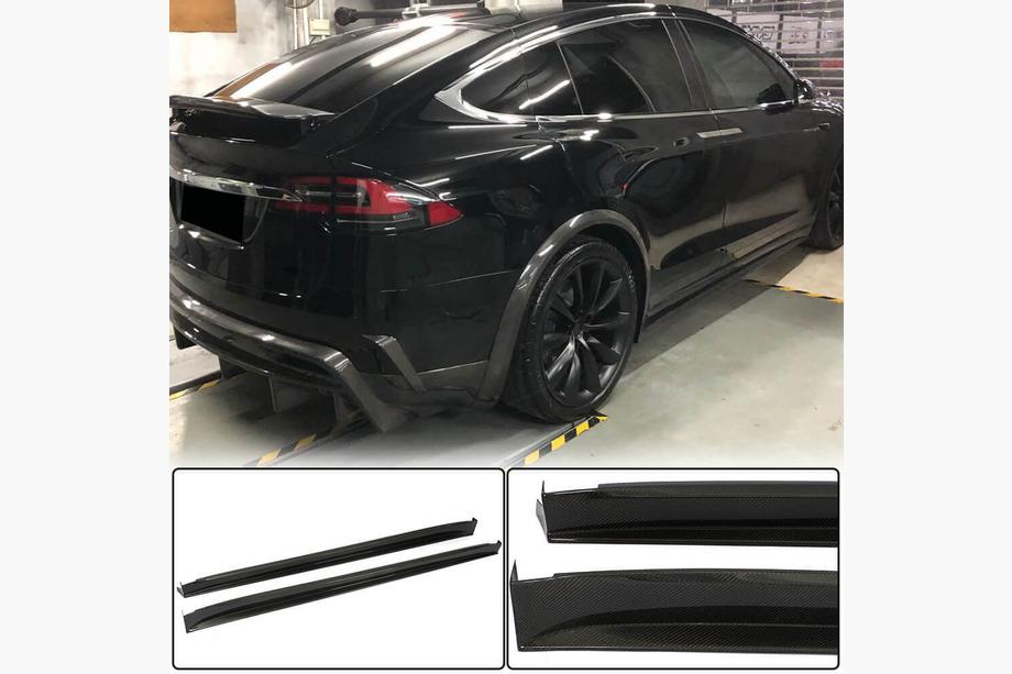 Tesla Model X 2015– Kynnyslistat Carbon V2 (2016-2020) Image
