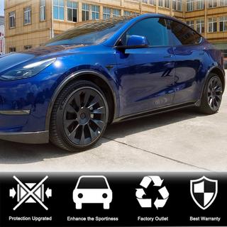 Kylkihelman peitelistat V2 (2020-2025, Carbon) Tesla Model Y 2020– kuva 3
