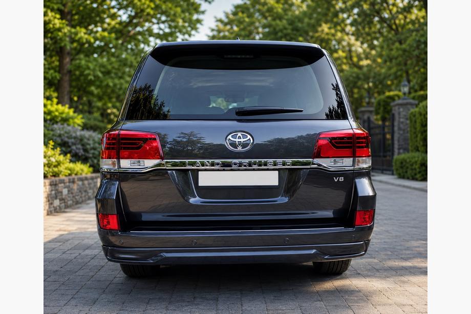 Toyota Land Cruiser 200 2007–2021 Takadiffuusori 2016-2021 (Executive 2016) Musta väri Kuva 2