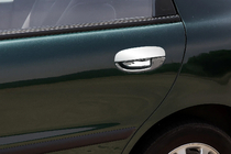 Chevrolet Lanos 1998–2017 Ovenkahvojen suojat (ruostumaton teräs) Kiillotettu ruostumaton teräs kuva 2