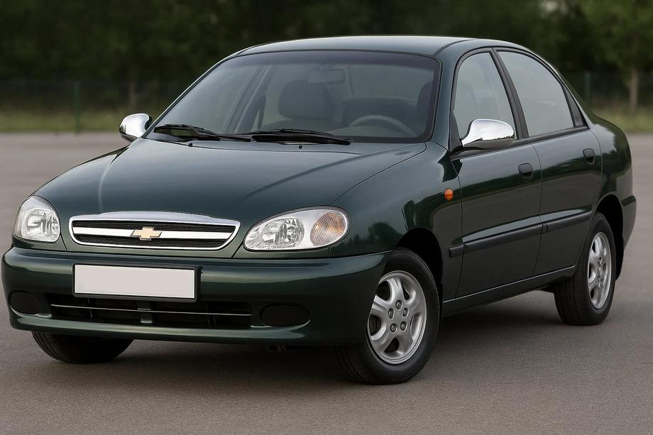 Chevrolet Lanos 1998–2017 Sivupeilien kuoret (ruostumaton teräs) Image