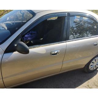 Ikkunalistat (4 kpl, ruostumaton teräs) Chevrolet Lanos 1998–2017 kuva 2